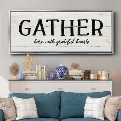 Gather- Framed Canvas