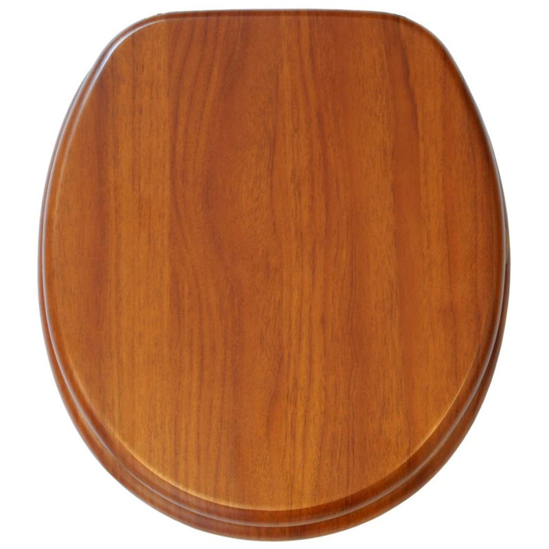 Siège de toilette rond et dur