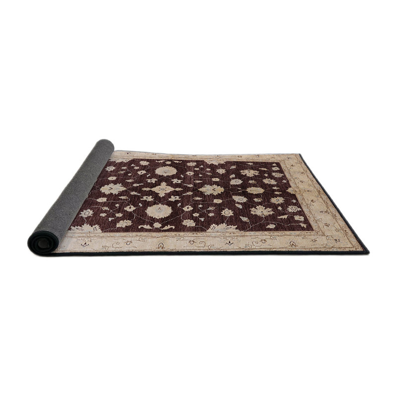 Tapis oriental espresso / ivoire Hayots, Rond 5 pi