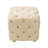 Mosinak Velvet Side Chair Dining Chair, Velvet Upholstered Ottoman, Exquisite Small End Table-144905436