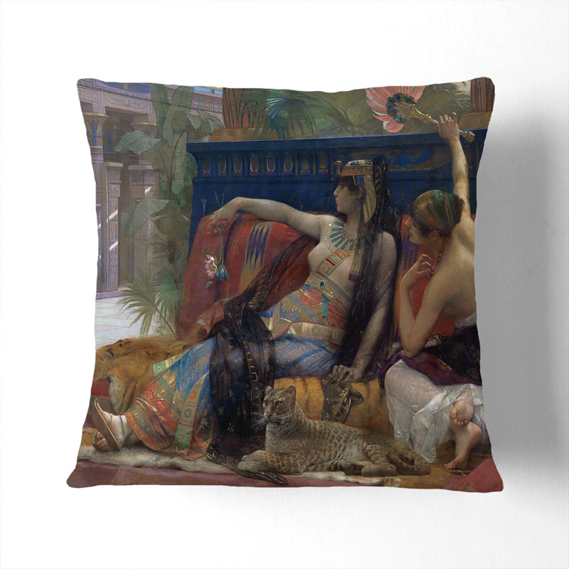 Cleopatra Scatter Cushion, 55cm H x 55cm W x 20cm D
