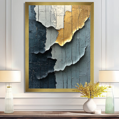 Skiles - Art mural abstrait sur toile