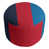 Bleu marine / rouge / bleu poudre sélectionné