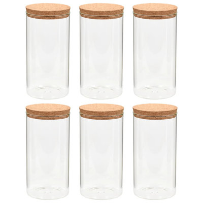Glass Canister - Set of 6