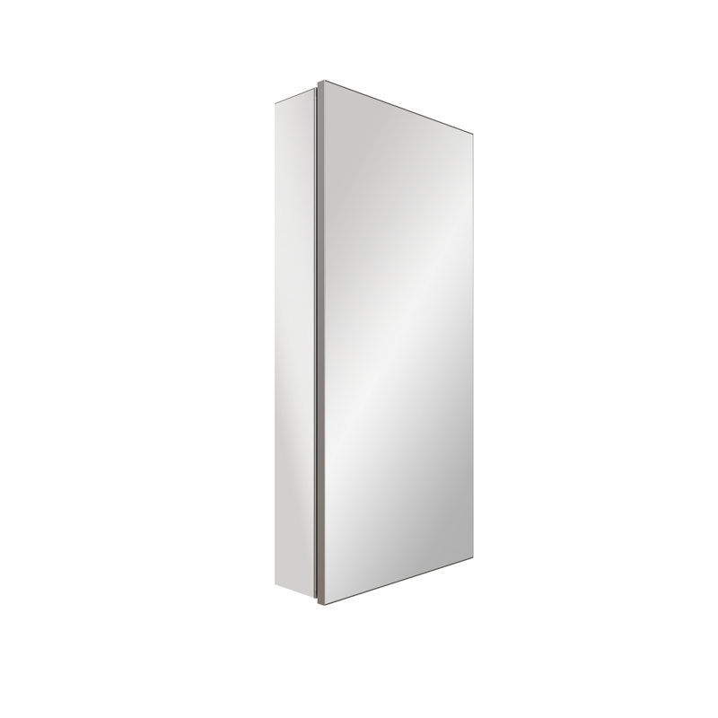 Recessed & Surface Mount Medicine Cabinet With Mirror, Adjustable Shelves And Soft-Close Hinges, 36" H x 12" W x 5" D