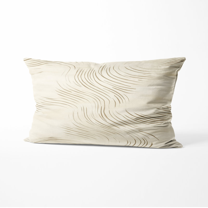 Coussin décoratif abstrait Abstract, H 12 po x l 20 po