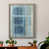 Toile avec cadre gris