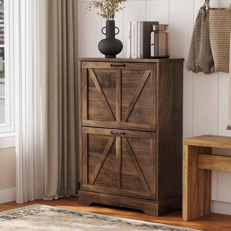 Armoire de rangement pour chaussures Farmhouse
