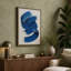 Blue Spirals Abstract - Wrapped Canvas-1298605578-1298605581