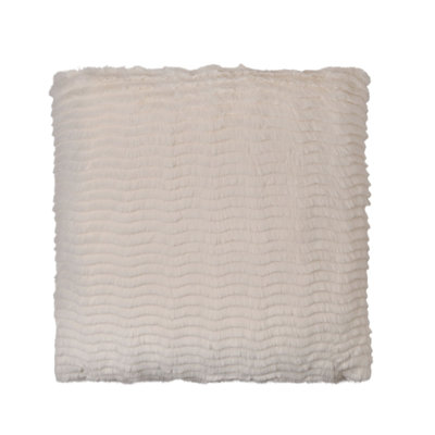 Ivory Square Throw Cushion