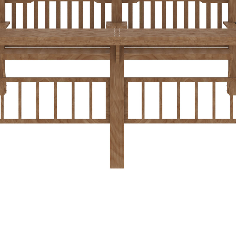 Outsunny 14' x 10' Brown Fir Wood Outdoor Pergola with Bar Counters and Seating