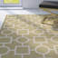Tapis vert / beige Arneshia-19270662