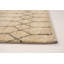 Tapis unique en laine noué à la main style Oushak des années 2010 de 8 pi 5 po x 9 pi 10 po beige Theodora