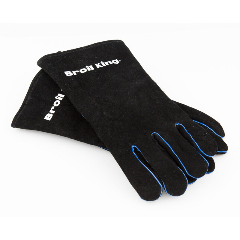 Broil King Leather Grilling Gloves 2 Pcs