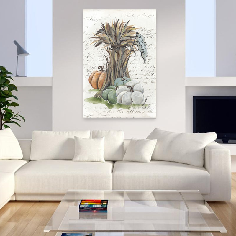 Joyeuse récolte de maïs, art contemporain, 48" H x 32" W