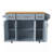 Versatile Kitchen Island with Multiple Storage Options and Stylish Design-51664246