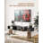 Floating TV Stand With Built-In Power Outlet, Wall Mounted Media Console With Charging Station And Cable Management For Living Room Entertainment Center