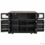 Chariot de rangement pour cuisine sur 4 roues avec 4 tablettes de porte et abattant-1837991842