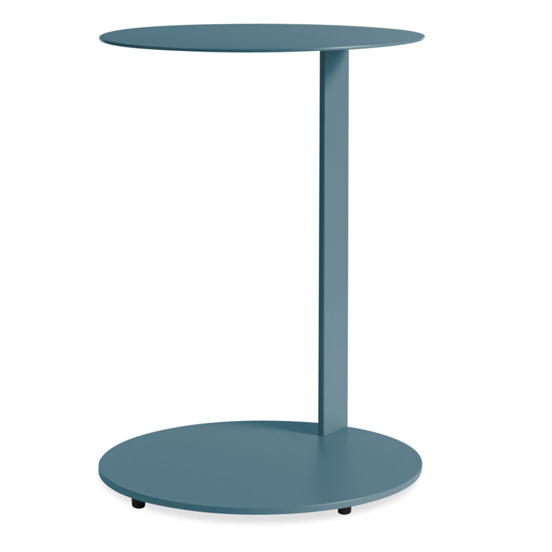 Table d'appoint Note, Bleu marine, H 25 po x l 16 po x P 16 po
