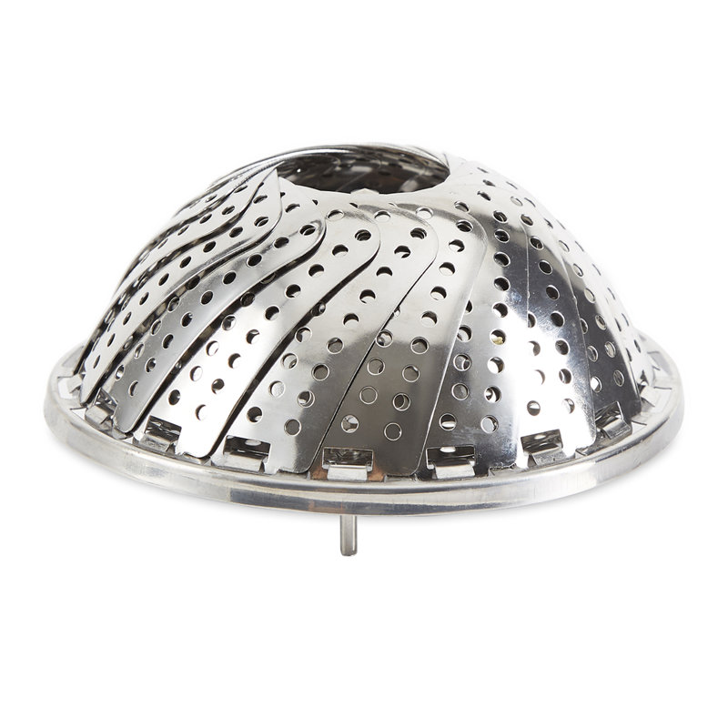 Panier à vapeur en acier inoxydable, H 5,9 po x L 9 po x P 9 po