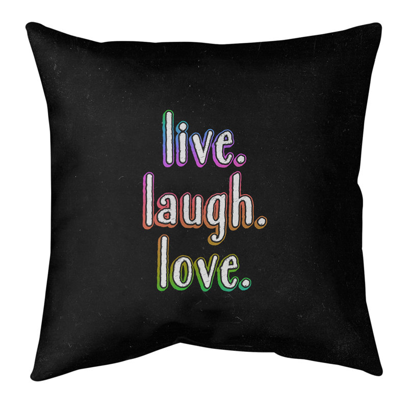 Coussin de sol, 36 po x 36 po, Noir/bleu/vert