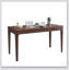 Bureau en bois massif avec tiroirs, bureau debout pour petits espaces, design Mid-Century moderne pour le bureau personnel