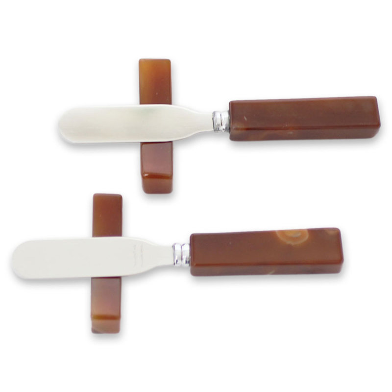 Ensemble de couteaux à tartiner 4 pièces Berryman Agate