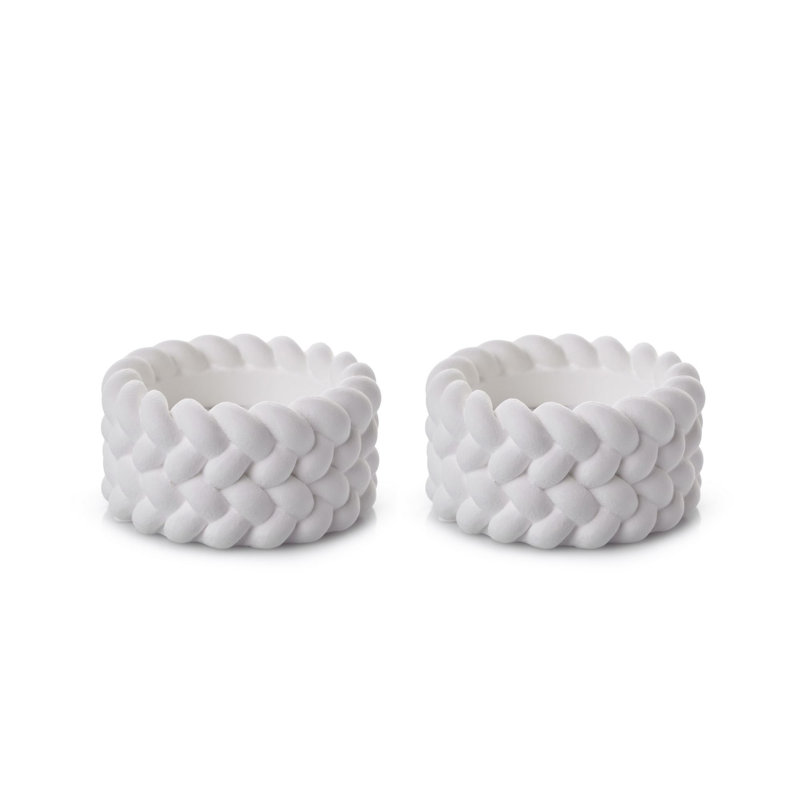 Ensemble de bougies élégantes non parfumées (6 pièces), blanc, 2,4 x 2,4 x 2,0 pouces | 15 ml chacun, longue durée de combustion: 2 à 3 heures | Parfait pour la décoration intérieure, les événements et la détente | Sécuritaire - Éloignez-vous de la chaleur et des flammes