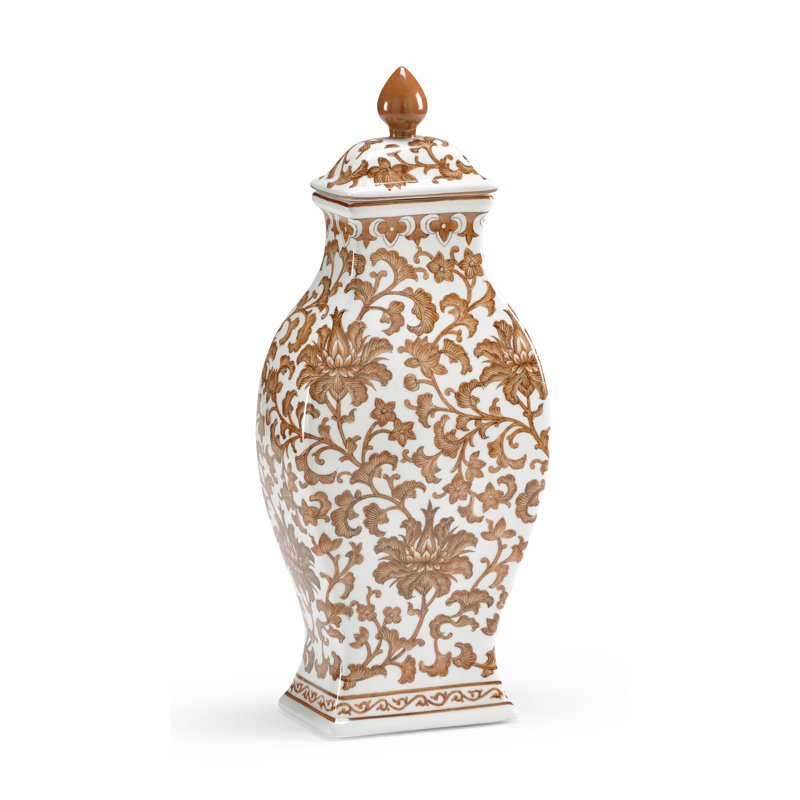 Handmade Ceramic / Porcelain Jar, Nutmeg