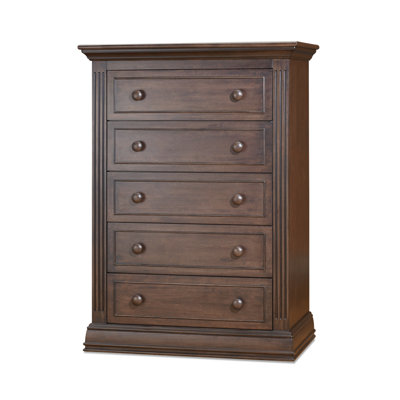 Providence Solid Wood 19'' W 5 - Drawer Dresser