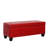 Carnet Faux Leather Upholstered Storage Bench-68938249