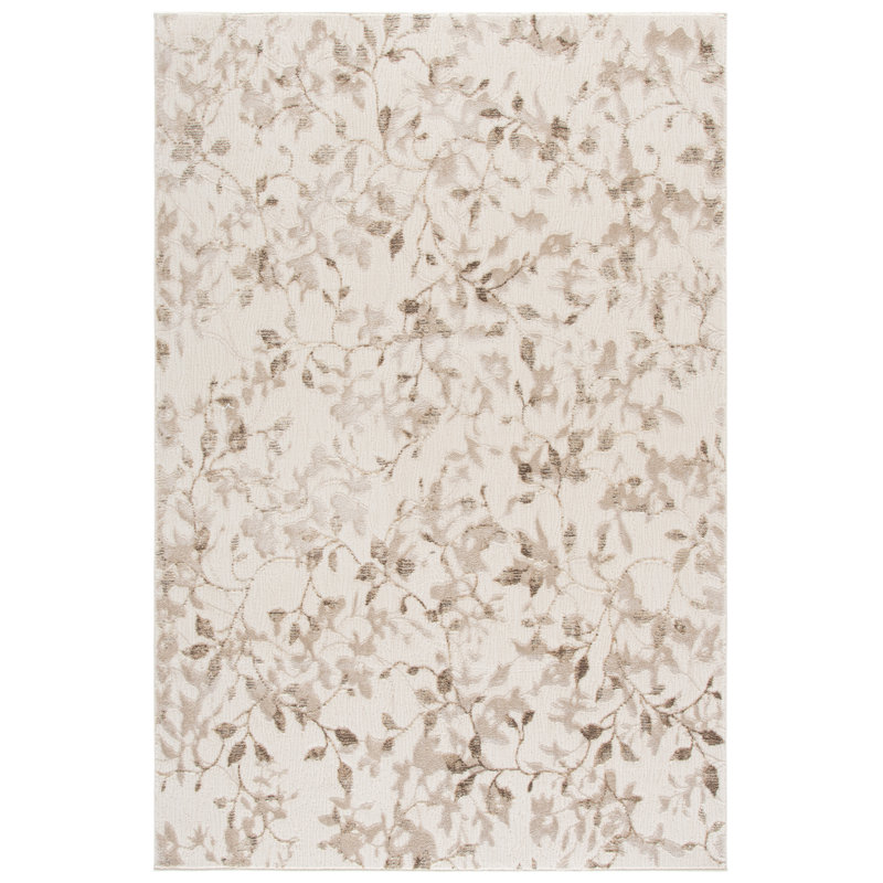 Tapis à motif floral Martha Stewart Clarity 835, Rectangle 9' x 12'