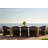 Cabo Wicker Premium All-Weather Wicker Outdoor Dining Armchair with Sunbrella® Cushion