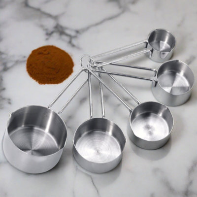 Cuisinox 5-Pieces Stainless Steel Measuring Cup Set