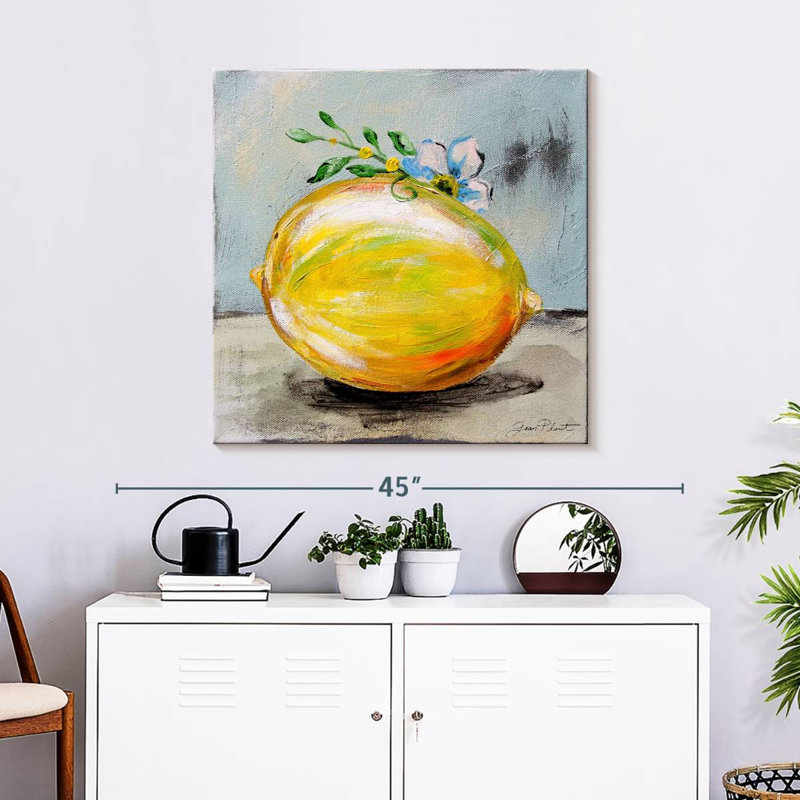 Yarlin Abstract Kitchen Fruit I, 30" H x 30" W