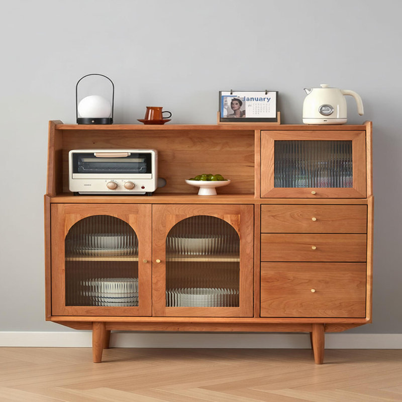 Buffet de rangement simple et multifonctionnel, H 45,66 po x l 62,99 po x P 15,74 po