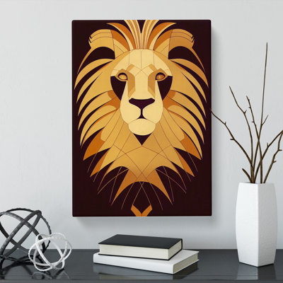 Lion Deco Vol.1 - Wrapped Canvas