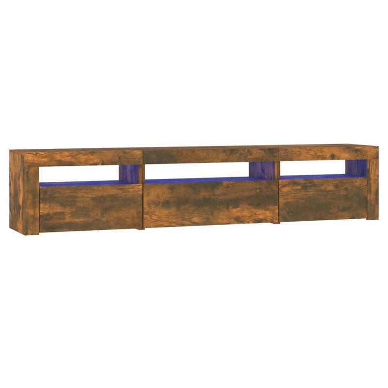 Adalena Unfinished TV Stand for TVs up to 88", Walnut