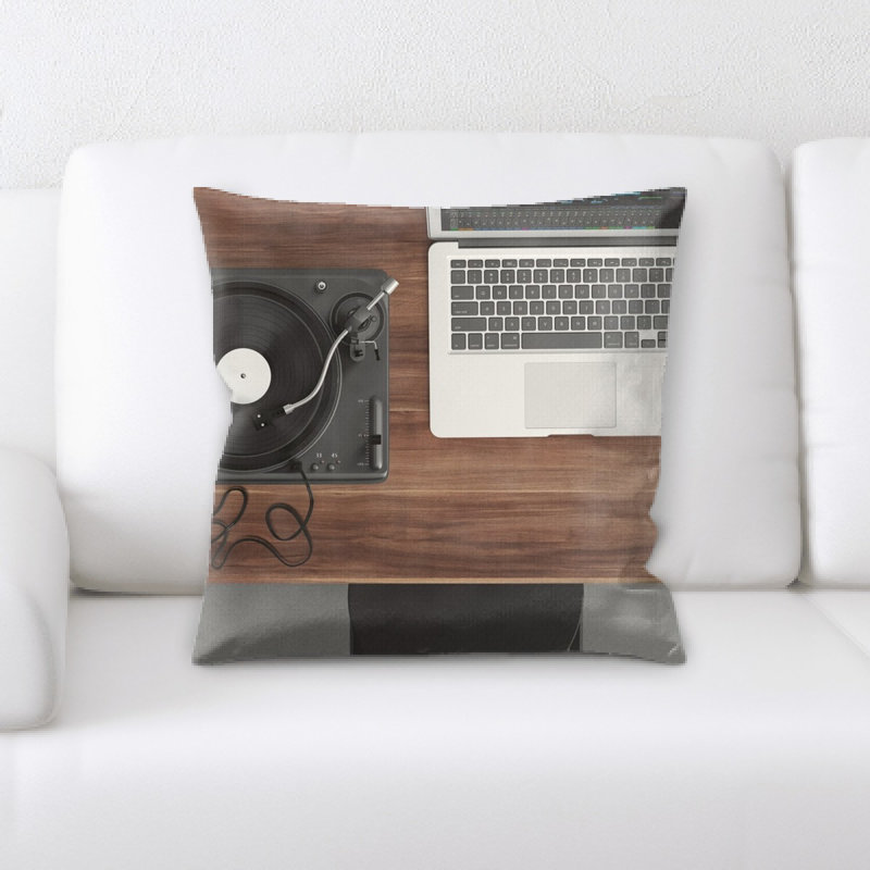 Coussin de jeté tournant