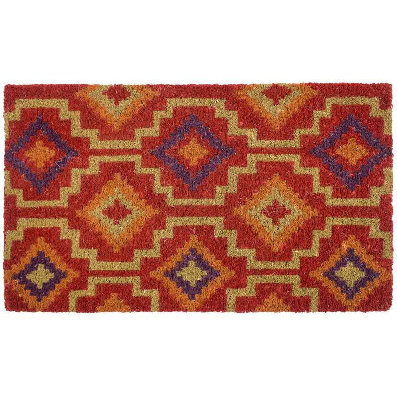 Paillasson Yaneira Lhasa Kilim, 24" x 36" - Thick
