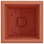  Square Flower Pot 24 Pcs  Plastic-1015413495-1015413488