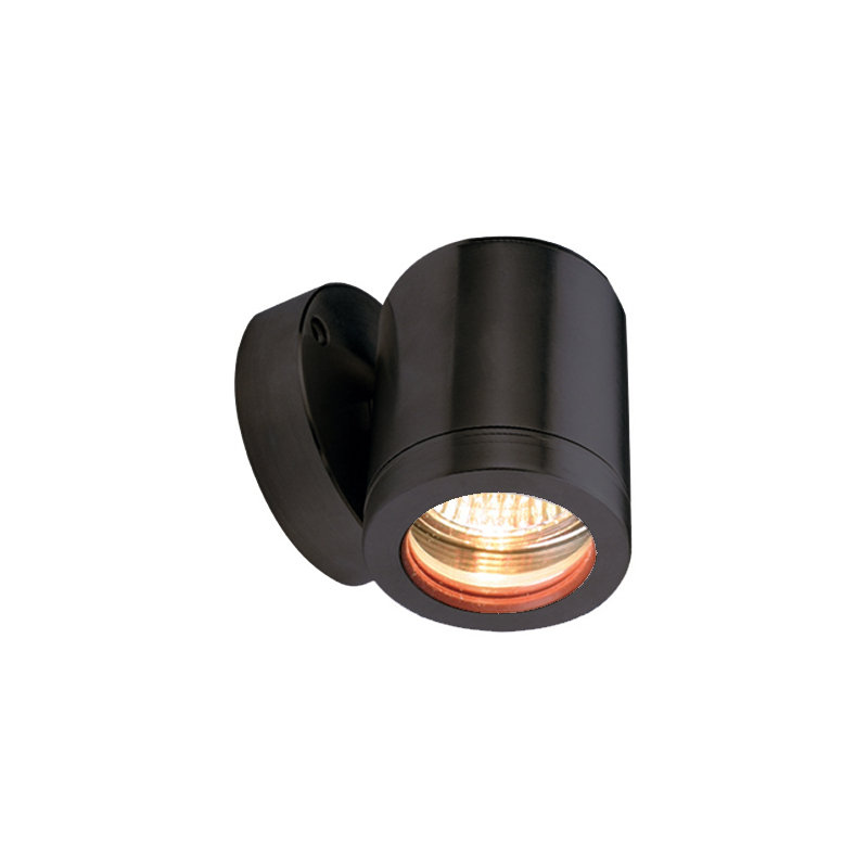 Odyssey 1 Light Outdoor Sconce, Satin Black