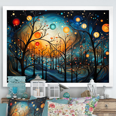" Abstract Surreal Forest Landscape "