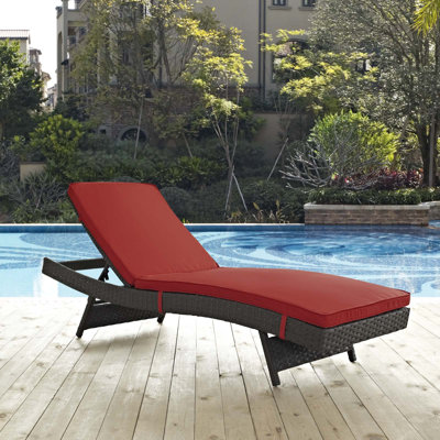 Sojourn Chaise Lounge with Cushion
