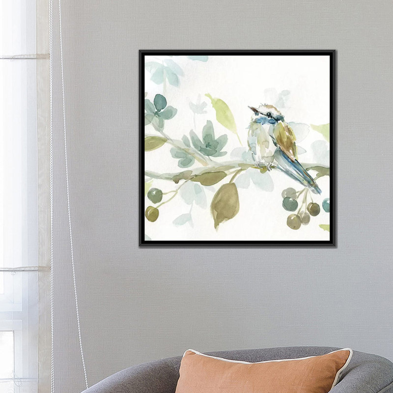 Spring Melody III, H 26 po x l 26 po x P 1,5 po, Toile tendue, Pas de tapis