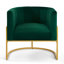 Chaise d'appoint rembourrée en velours-475956187-475956186