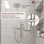 Système de douche complet à pression équilibrée à 2 fonctions Calliope (valve brute incluse)-77393476