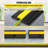 Cable Protector Ramp, 4 Packs 1 Channel Speed Bump Hump, Heavy Duty Rubber