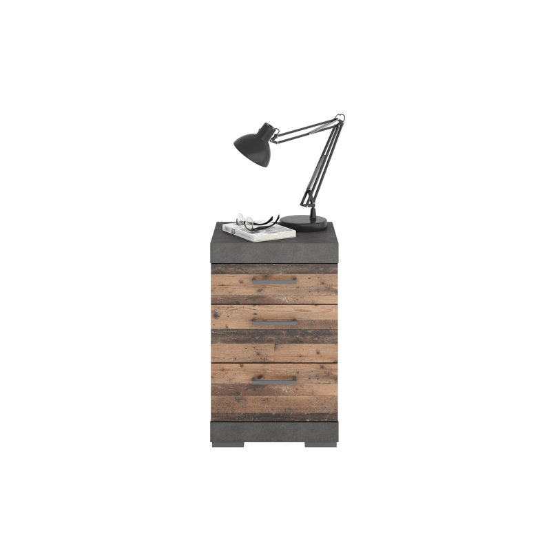 Aldwick 40.2cm W Manufactured Wood Bedside Table