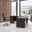 Bureau d'ordinateur en L Series C